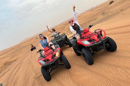 Dubai VIP Desert Safari with Quad Bike & 5-Star Luxury Camp