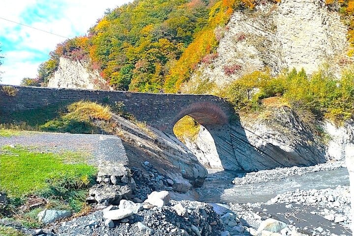 Ulu bridge-Gakh-Ilisu-Sheki tour-Qax tour