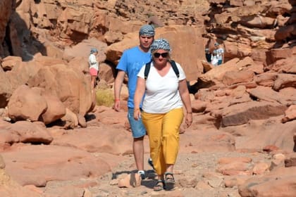 Salama Colored Canyon & Blue Hole Safari