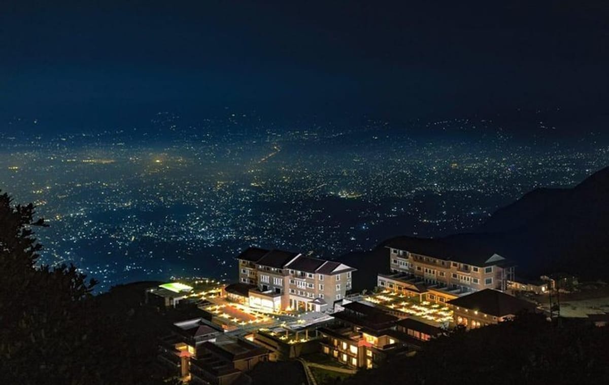 Overnight escape at Chandragiri Hills with private transfer and guide