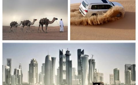 Doha City Tour and Half-Day Desert Safari Experience