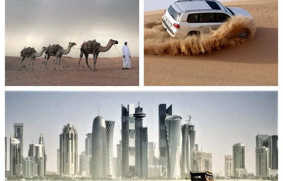 Doha Combo City And Half Day Desert Safari Tour No Hidden cost