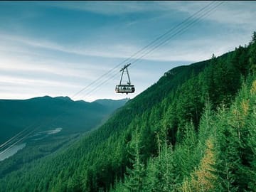 Grouse Mountain Gondola.