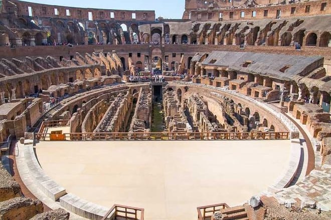 Colosseum-Arena floor