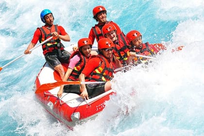 River Rafting with Lunch & Roundtrip transfer from Alanya