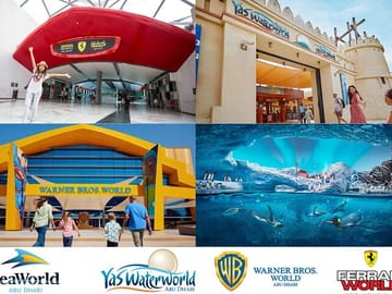Abu Dhabi Theme Park Combo: Ferrari World, Water World, Sea World