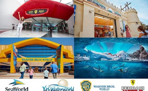Abu Dhabi Theme Park Combo: Ferrari World, Water World, Sea World