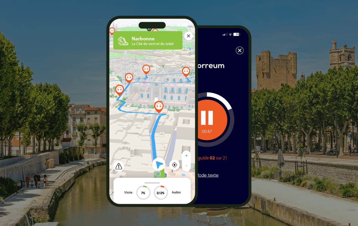 Audio-Guided Walking Tour of Historic Narbonne, France