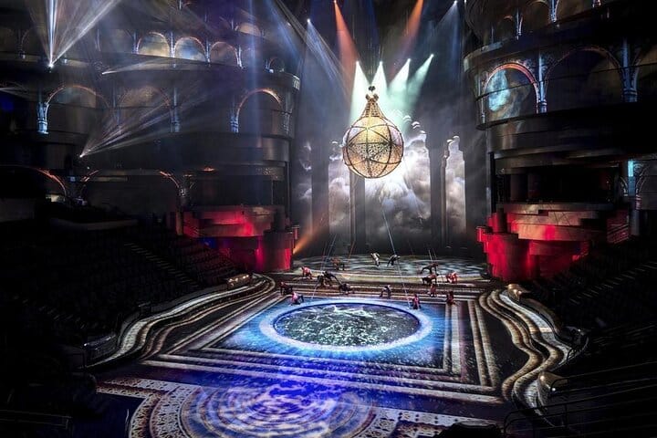 La Perle Dubai stage view