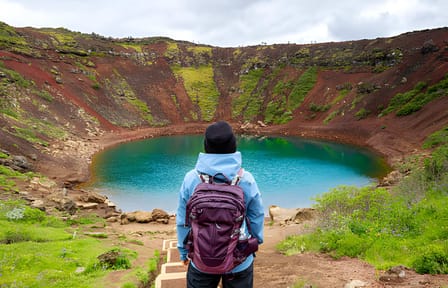 Private Golden Circle Tour with Kerid Crater and Blue Lagoon