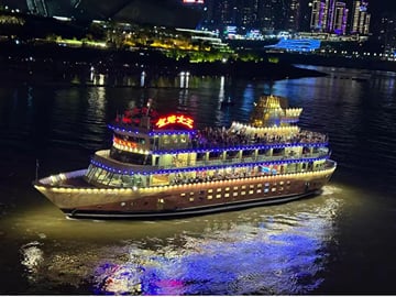 Yangtze & Jialing Nightscape Cruise – JinBi Vessel
