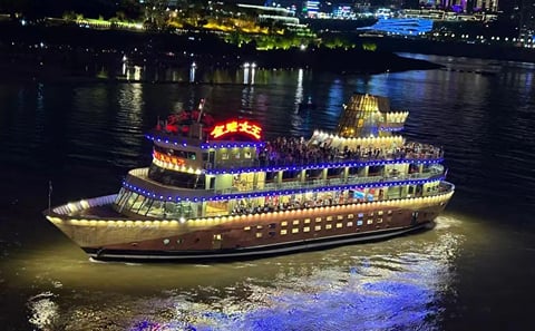 Yangtze & Jialing Nightscape Cruise – JinBi Vessel