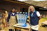 Seminar of Artesanal Textiles and visit of workshop of Pablo Seminario