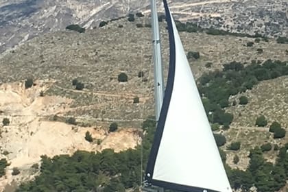 Half-Day Private Sailboat Cruise from Argostoli Port with Swim Stops