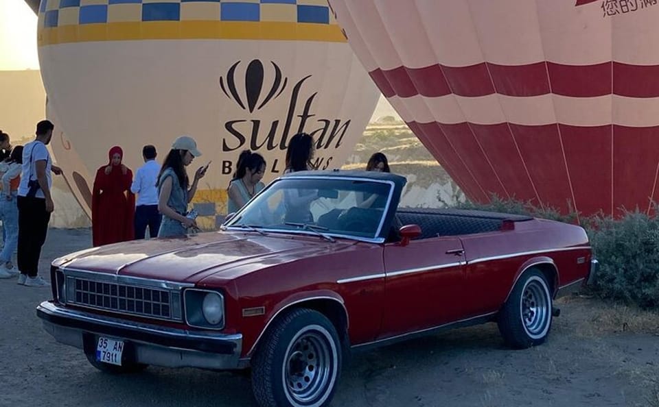 Classic Car Sunrise and Sunset Tour in Göreme, Türkiye
