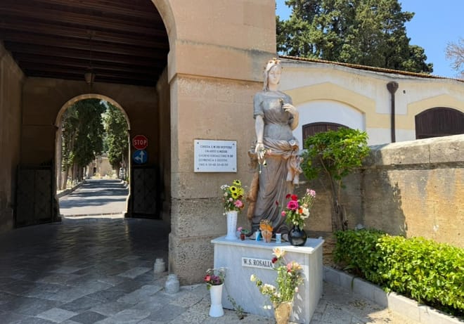 Palermo: Rotoli Cemetery and Santa Rosalia Sanctuary Tour 5