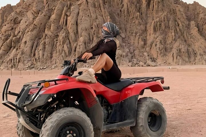 Quad with Camel Ride & Bedouin village, Dinner From Marsa Alam