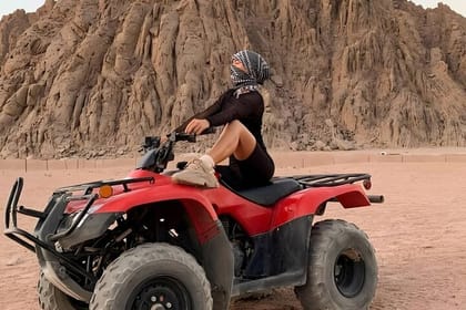 Quad with Camel Ride & Bedouin village, Dinner From Marsa Alam