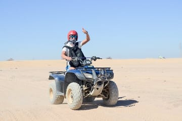 Hurghada ATV Quad Biking and Bedouin Camp Experience