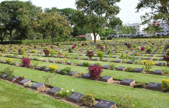 Kanchanaburi’s WWII Historical Sites & Erawan Waterfall