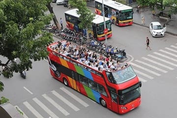 Half-Day Hop On Hop Off Bus Tour of Hanoi's Highlights