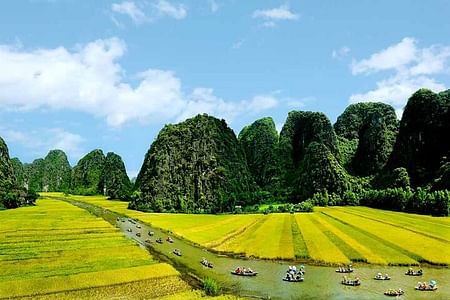 Private Tour of Ninh Binh and Halong Bay On Land: Explore Majestic Scenery and Unique Experiences