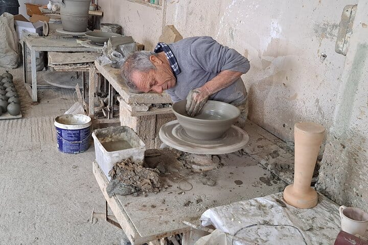 Wine Raki Olive Oil Tasting and Pottery - Private Tour  10