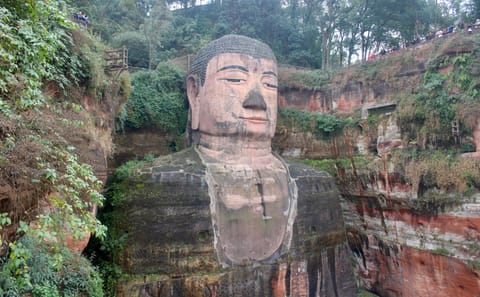 Leshan Giant Buddha and Tea Terrace Day Tour in Sichuan