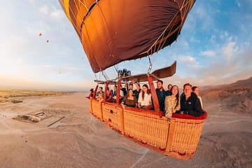 Hot Air Balloon Ride and Full Day Luxor Tour from Hurghada