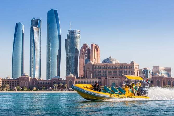 Abu Dhabi: Your Yellow Boat Coastline Tour