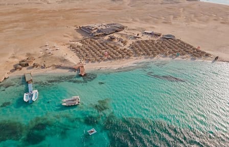 Hula Hula Island Full-Day Sea Trip, Snorkeling & Lunch – Hurghada