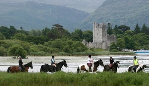 Killarney National Park horseback ride. Kerry. Guided. 3 hours.