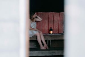 Private Traditional Wood-Fired Sauna & Dinner in a Wilderness Cabin