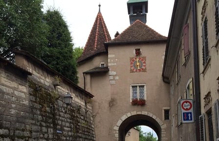 Explore Porrentruy: Castle, Architecture, and Gardens Tour