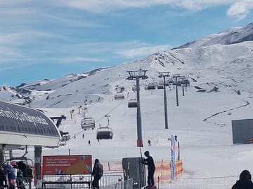 Shahdag Mountain Ski Resort - Gusar - Azerbaijan. Cable Car, Paragliding, Snowballing, Zip Line, paintball
