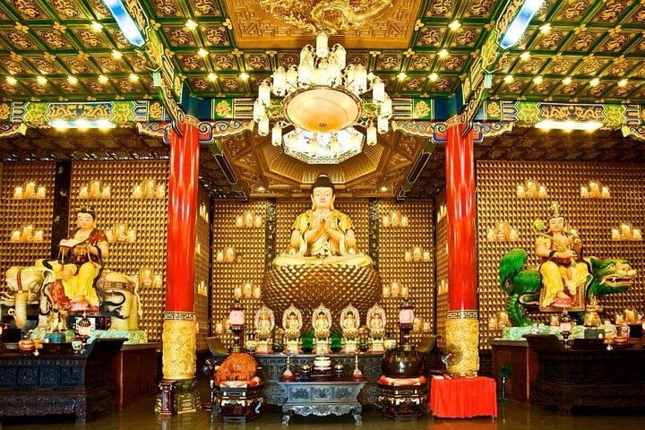 Van Phat Pagoda aka Thousand Buddha Statues Pagoda in Saigon