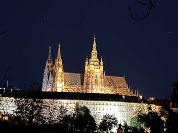Prague by Night A Scenic Walk from Petrin Hill to Old Town