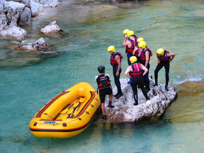 FULL DAY RAFTING WITH A PICNIC ON SOČA RIVER 5