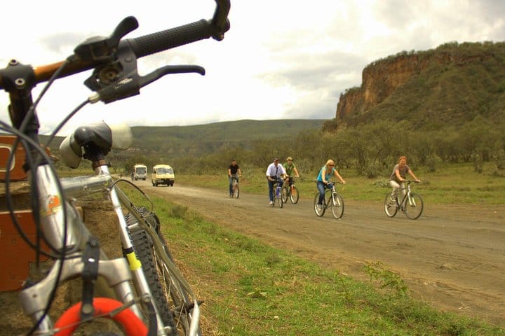 biking at Hells gate
