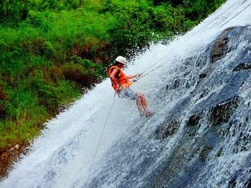 Waterfall Abseiling with Kingfisher Tours Sri Lanka