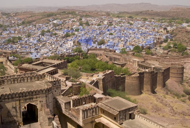 City View From Mehrangarh Fort
