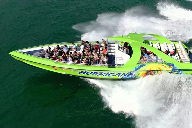 Miami South Beach & Biscayne Bay Adventure by Speedboat