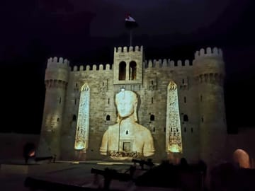 Luxor: Sound and Light Show at Karnak Temple with Transfers