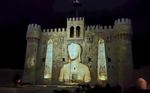 Sound and Light Show Tour at Historic Alexandria, Egypt