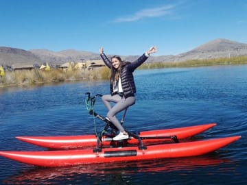 Aquabiking Adventure on Lake Titicaca in Puno, Peru