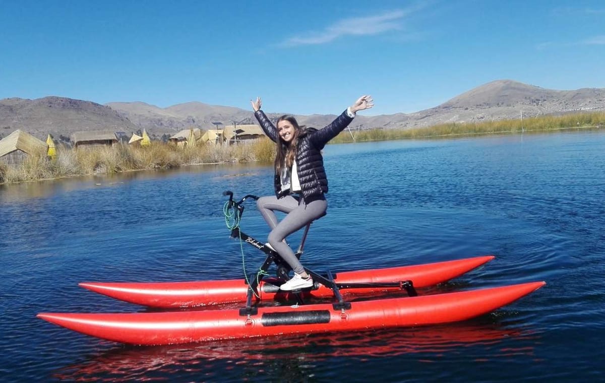Aquabiking Adventure on Lake Titicaca in Puno, Peru