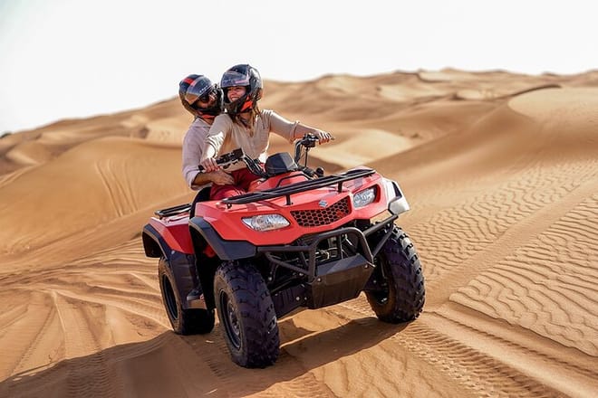 Dubai: Jeep Desert Safari, Camel Ride, and Quad Bike Tour 2