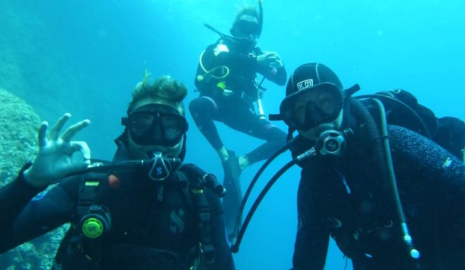 Alghero: diving baptism Sardinia