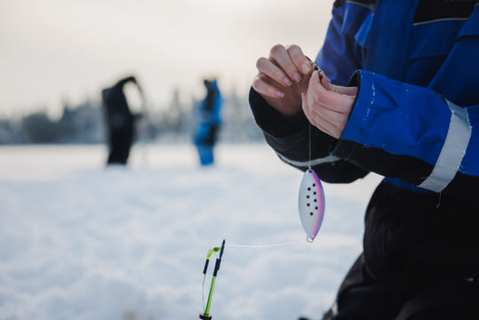Ice Fishing Experience by Minivan