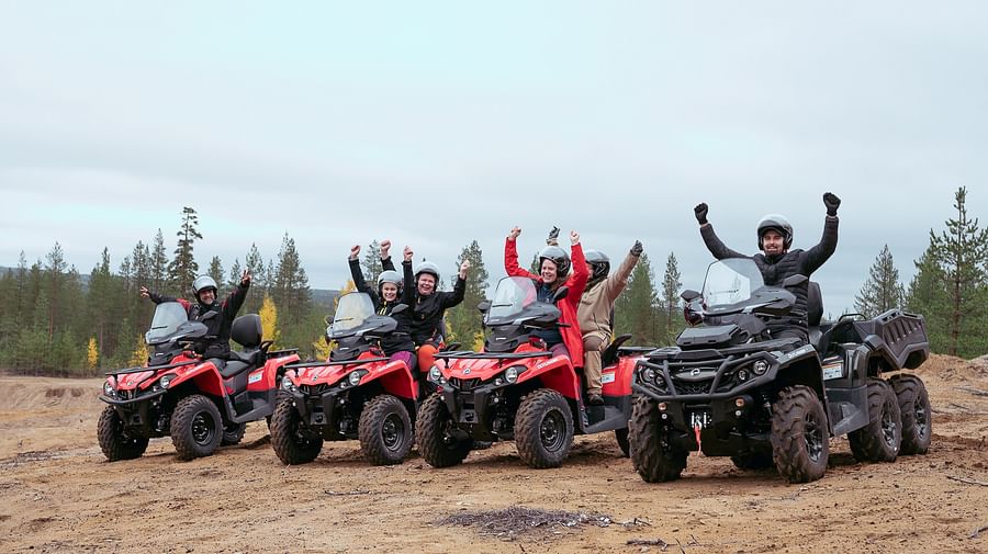 Quad bike tour, safari, Pure Lapland, Rovaniemi Lapland